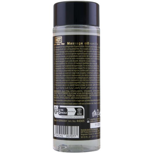  Masažno olje za nego kože HOT - vanilija (100ml) Cene