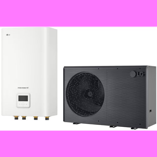 LG Monoblok HM123HF.UB60 + HN1639HC.NK0 hidro enota z grelcem, Toplotna črpalka 12kW z montažo (R290) - Cene