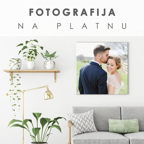  Fotografija na platnu – KVADRAT - razne dimenzije Cijene