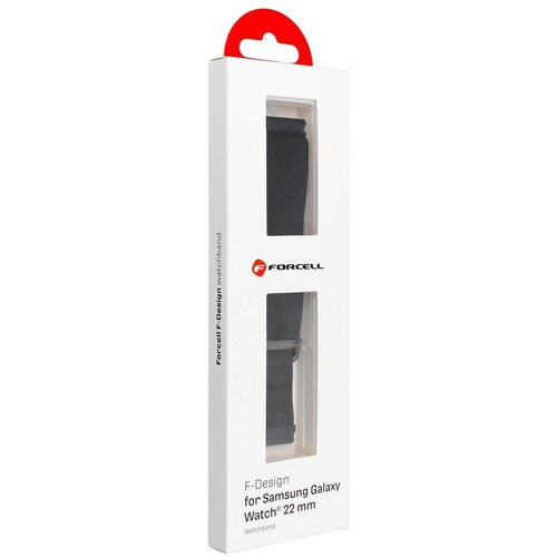 forcell narukvica za sat f-design FS05 za samsung galaxy watch 20mm crna Cene