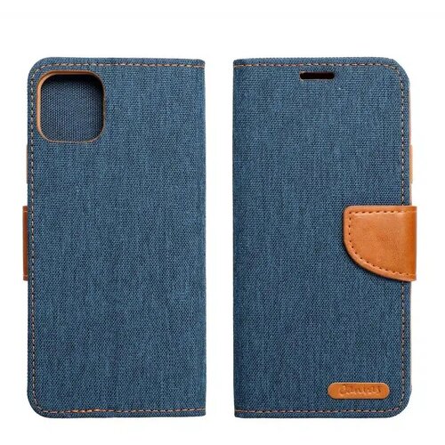  CANVAS Book case preklopna futrola za SAMSUNG GALAXY A40 navy plava Slike