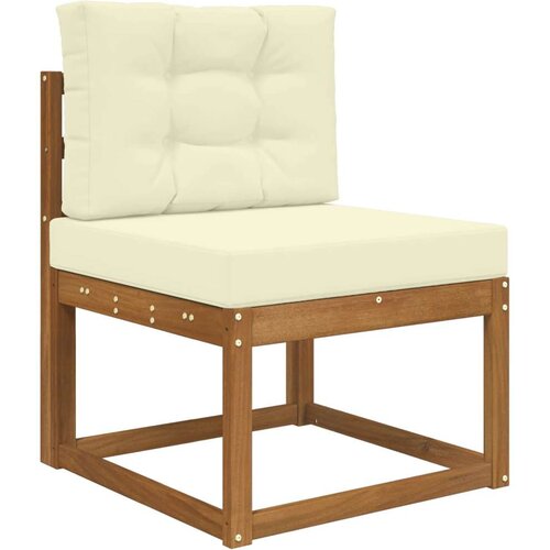  Jastuk za vanjsku sofU 2 pcs Krema Poliester - Krema 60 x 60 cm 1x sjedalo +1x naslon (3D s bartagom) Slike