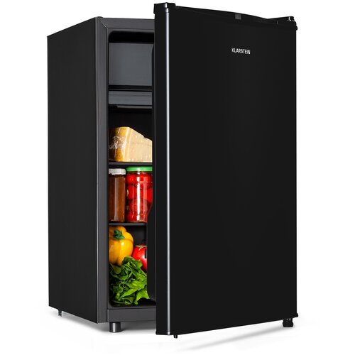 Klarstein Obsidian, hladnjak, 72 litre, zamrzivač, crni Cijene