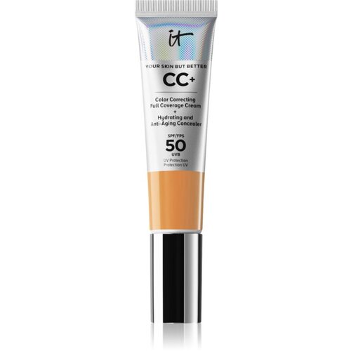IT Cosmetics Your Skin But Better CC+ prekrivni tekoči puder SPF 50+ za ženske Tan 32 ml Cene