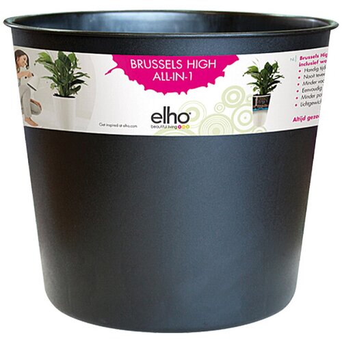 ELHO brussels Diamond Uložak za teglu Easy Insert (Vanjska dimenzija (ø x V): 32 x 28 cm, Brussels Diamond posudu za biljke Round High) Cijene