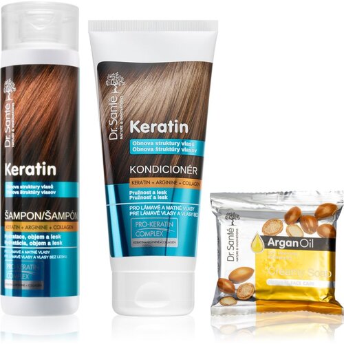 Dr. Santé Keratin ugodno pakiranje (za lomljive in izčrpane lase) Cene
