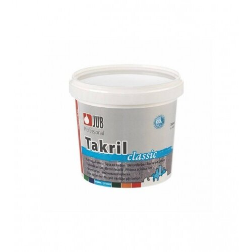 Jub Boja za beton bijela Takril 0,75l Slike
