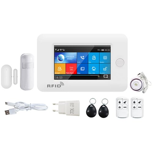  Bežični WIFI GSM/GPRS alarmni sustav s LCD 106 4G Cijene