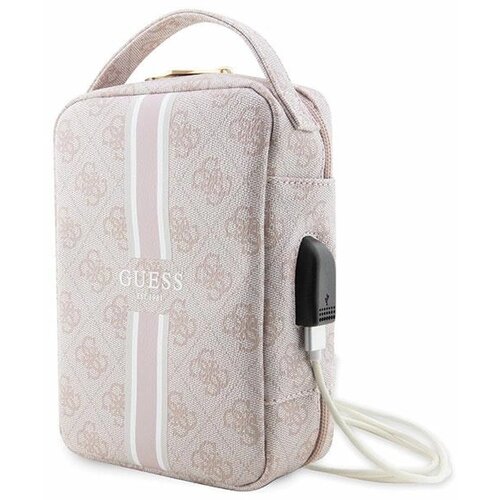 Guess ORGANIZER TORBA ETUI 4G TISKANE ČRTE ROZA ZA ŠPORT IN KAJ, (21834968) Cene