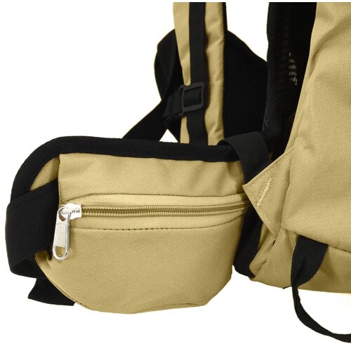  Ruksak za planinarenje svijetla kaki 80 L od tkanine Oxford Slike