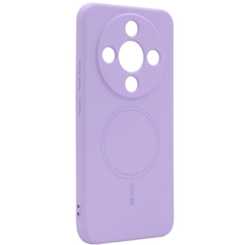 Chameleon Gumiran magnetni ovitek (TPU Magnetic Pastel) za Honor Magic8 Lite, vijoličen Cene