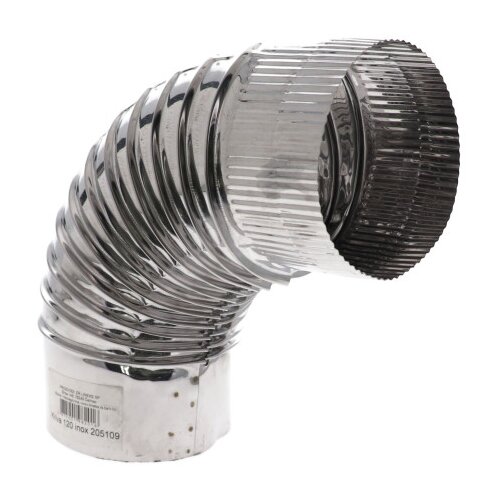 Master Koljeno dimovodno 120mm Inox 205109 Slike