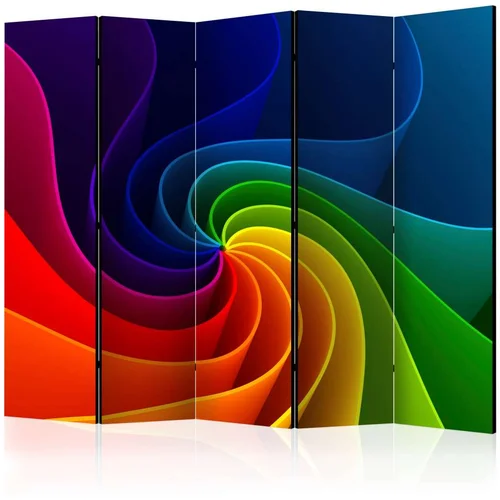  Paravan u 5 dijelova - Colorful Pinwheel II [Room Dividers] 225x172