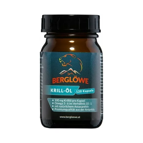Berglöwe Krill ulje, omega 3 - 120 kaps.