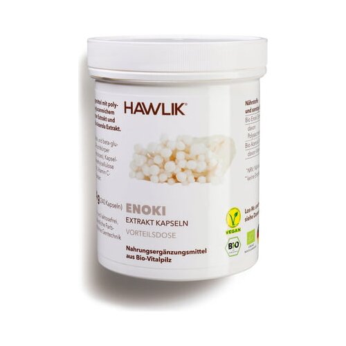 Hawlik bio Enoki ekstrakt - kapsule - 240 kaps. Cene