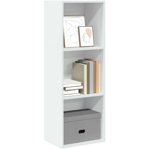 VidaXL Regal za knjige bijeli 40x30x114 cm od konstruiranog drva Slike