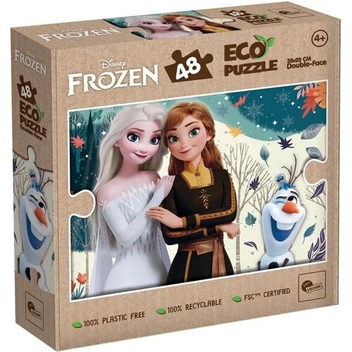 Lisciani Eco puzzle Disney Frozen, Dvostrane, 48 dijelova Cene