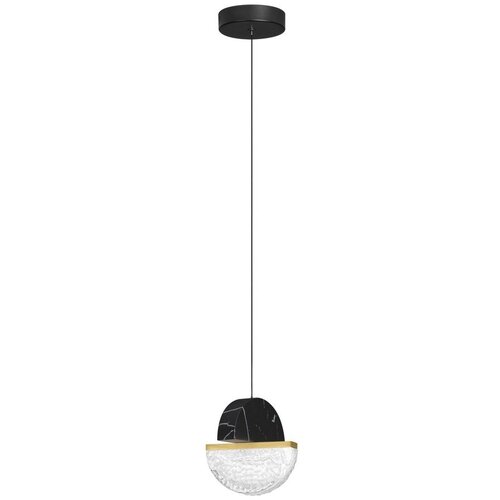 Nova Luce Crna metalna LED viseća svjetiljka s mogućnosti zatamnjivanja ø 16 cm Dorin – Cene