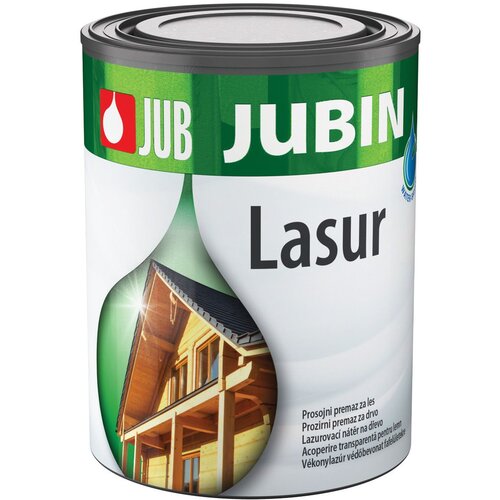 Jub DEBELOSLOJNI PREMAZ JUBIN LASUR 0.65L NATUR Slike