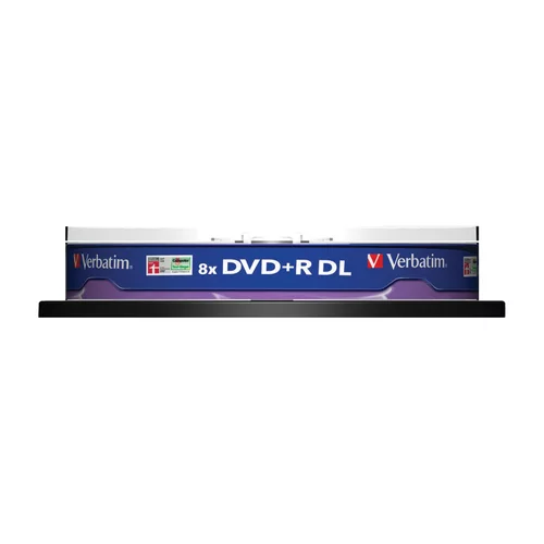 Verbatim dvd+r medij 10PK dl c (43666)