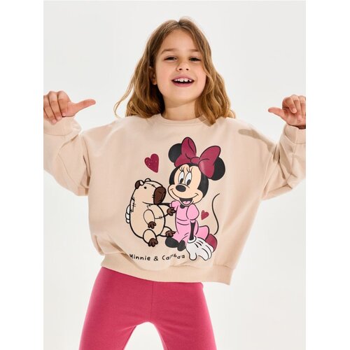 Sinsay Pamučna majica s okruglim izrezom i tiskom Minnie Mouse Cijene