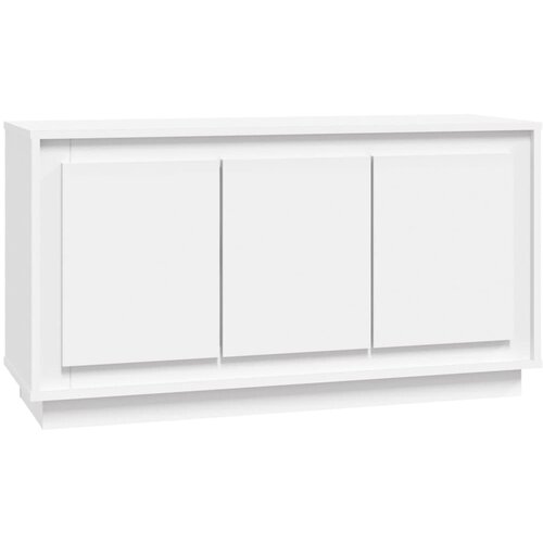 Maison Chic Komoda - Predalnik bela 102x35x55 cm inženirski les, (21716126) Slike