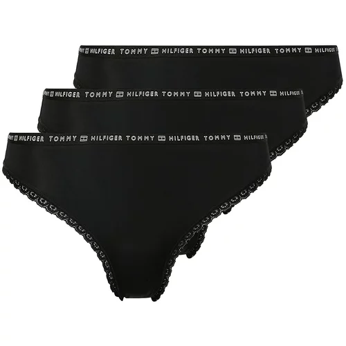 Tommy Hilfiger Underwear Slip crna / bijela