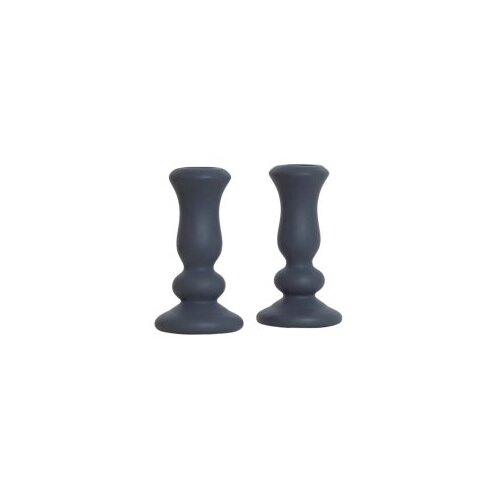 WALLXPERT set ukrasnih predmeta (2 komada) figure candle anthracite Slike