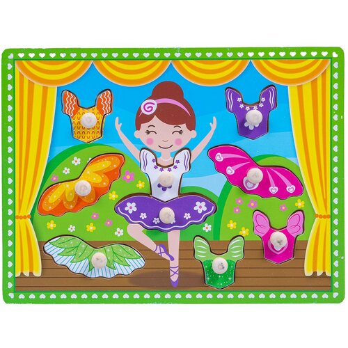  Smily Play drvene puzzle Balerina Slike