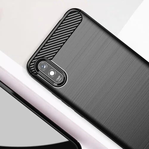Carbon maska za XIAOMI Redmi 9A / 9AT črna Slike