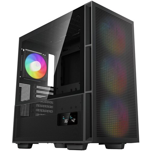 DeepCool CH560 DIGITAL Midi Tower Black Slike