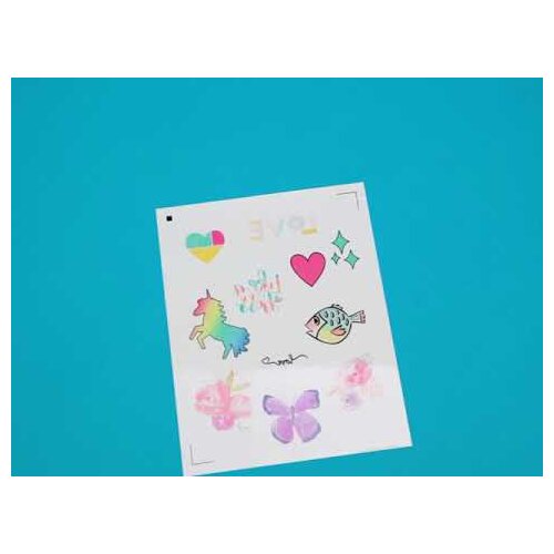 Silhouette Printable Tattoo Paper, Clear Slike