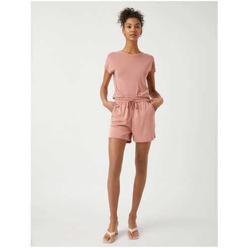 Koton shorts - pink - high waist Slike