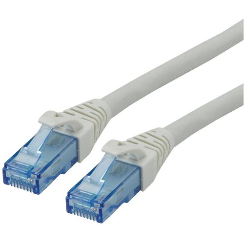 Roline 21.15.2707 RJ45 omrežni kabel\, patch kabel cat 6a u/utp 10.00 m siva 1 kos, (20420427) Cene