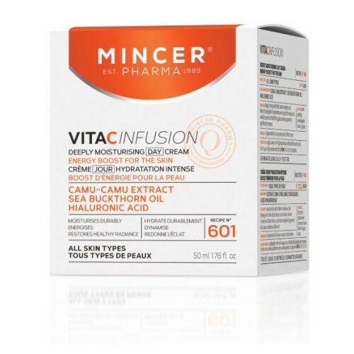Mincer Pharma vita c infusion N° 601 - intenzivno hidrirajuća dnevna krema 50ml Cene