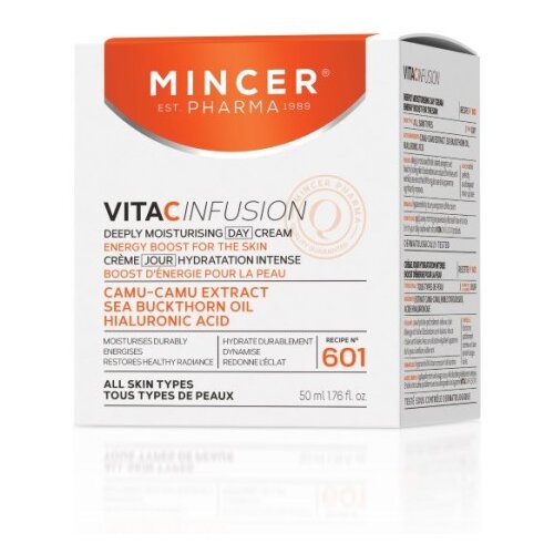 Mincer Pharma VITA C INFUSION N&amp;deg; 601 - Intenzivno hidrirajuća dnevna krema 50ml Slike