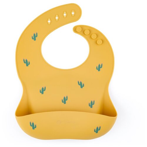 Petite&amp;amp;Mars Take&amp;amp;Match 6m+ podbradnik Ochre Cacti 1 kom Slike