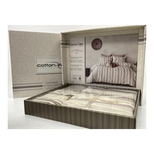  Komplet set posteljina Cotton-Life 160x220cm Kahve ( VLK000422-kahve ) Cene