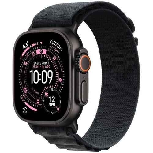 Apple Watch Ultra 3 Cellular 49mm Black Titanium Case with Black Titanium Milanese Loop - Medium Cijene
