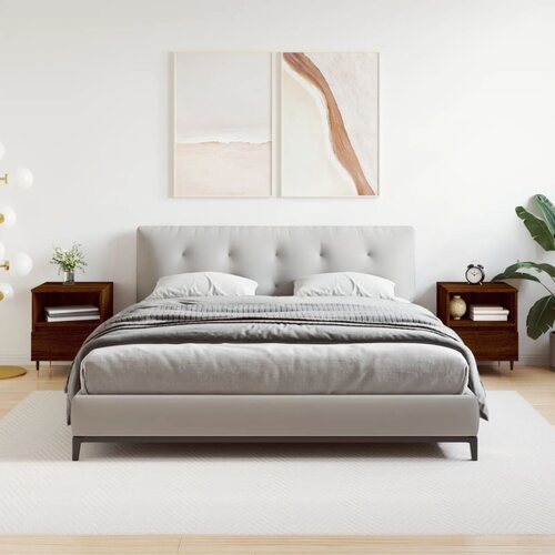 vidaXL Noćni ormarići 2 kom boja hrasta 40x35x50 cm konstruirano drvo Cijene