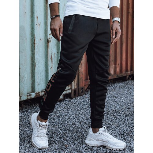 DStreet Black Men's Sweatpants Slike