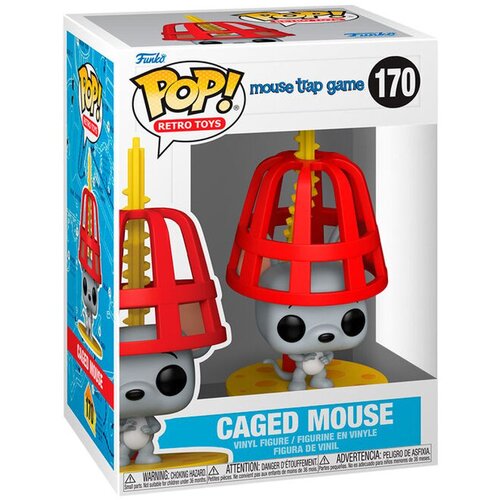 Funko Figura POP Mouse Trap Game - Caged Mouse Cene