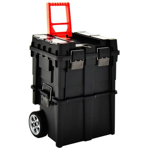 VidaXL Kolica za organiziranje alata s ručkom 46 x 36 x 41 cm Slike
