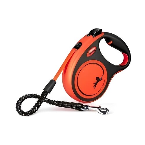 Flexi Povodac za pse Flexi XTREME 5 m Oranžna Veličina L Slike
