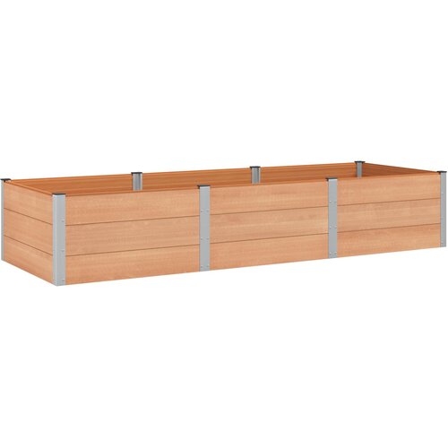 vidaXL Vrtna visoka greda Rjava 300 x 100 x 54 cm, (5000287699) Cene