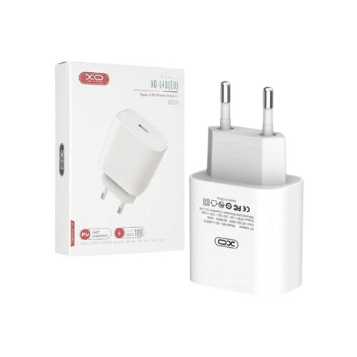 Kućni punjač XO L40 PD 18W (USB-C) + iPhone kabal Cene