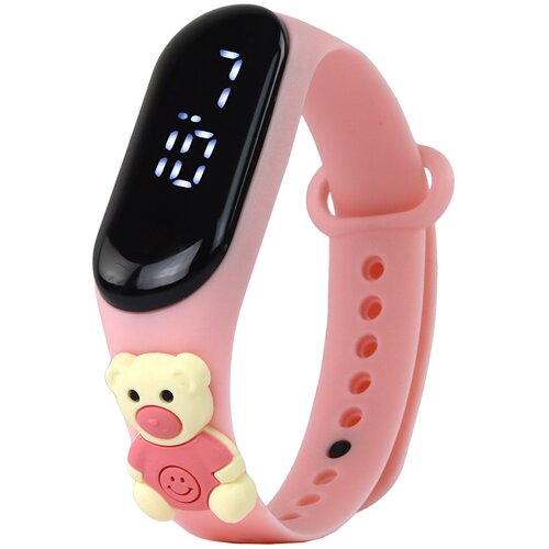 Pink Teddy Bear Touch Screen Watch with Adjustable Strap Cijene