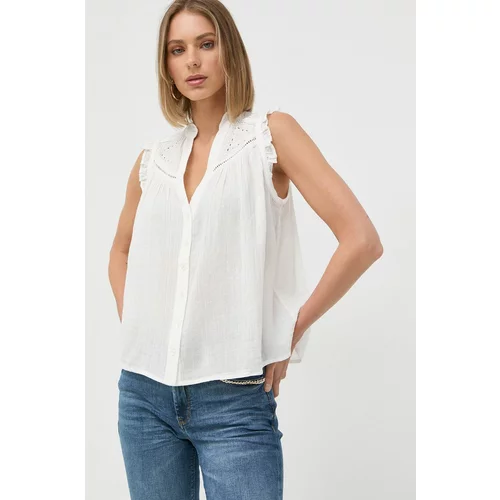 Morgan Pamučna košulja za žene, boja: bijela