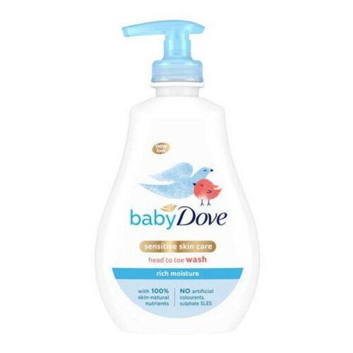 Dove baby kupka i šampon rich moisture 400ml ( A054493 ) Slike