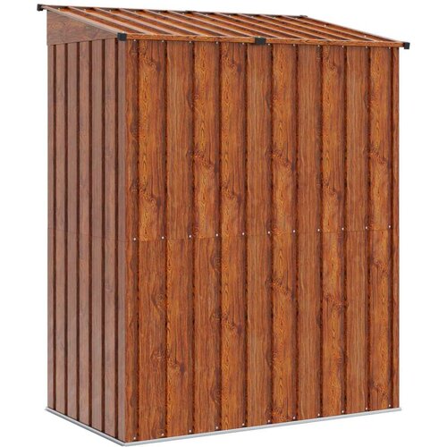  Vrtne &amp;scaron;upe Smeđa 137 x 81 x 180 cm Metal Slike